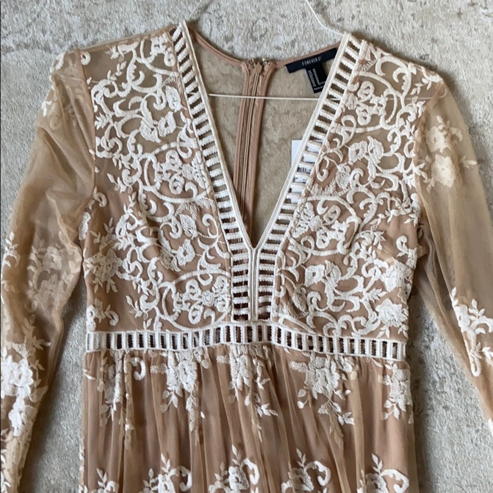 Lace Free People dupe dress !